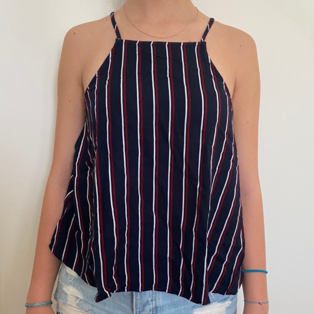 Hollister high neck tank top